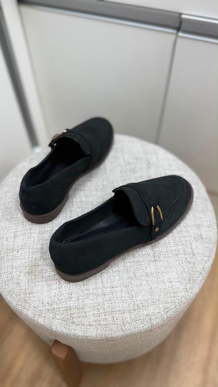 Mocassim Loafer Camurça Vitória - Imagem 3