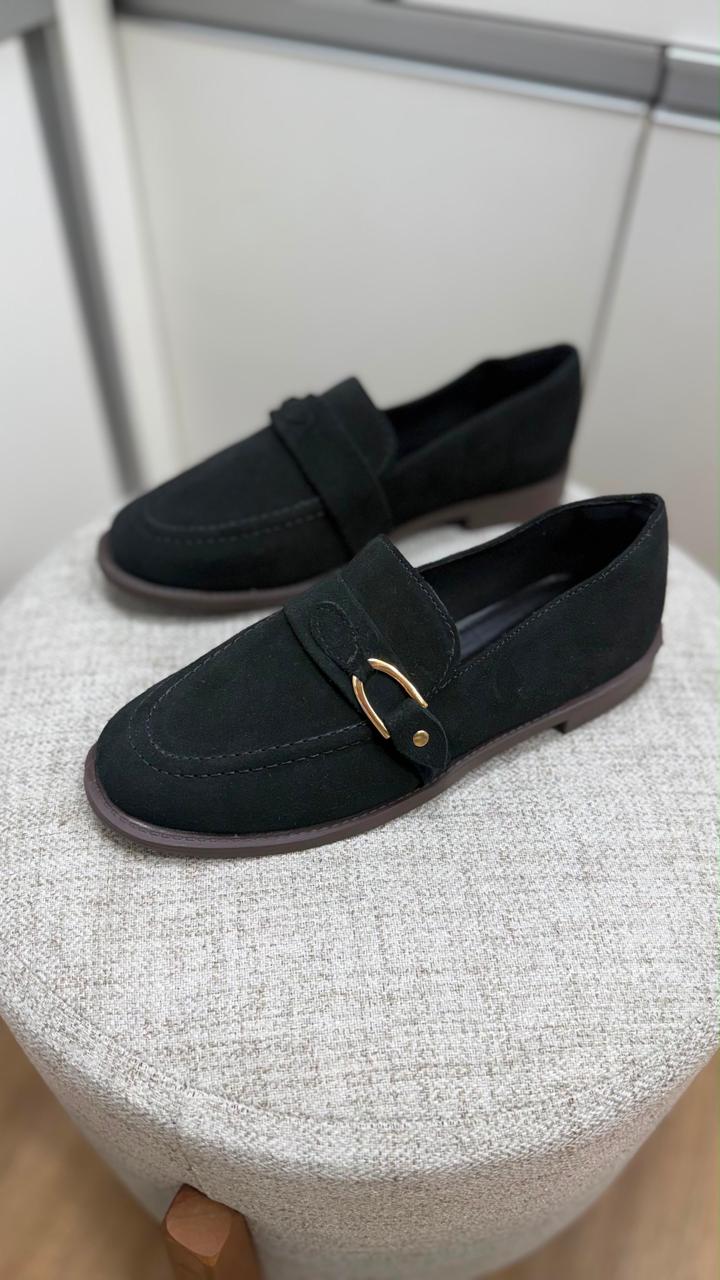 Mocassim Loafer Camurça Vitória - Imagem 2