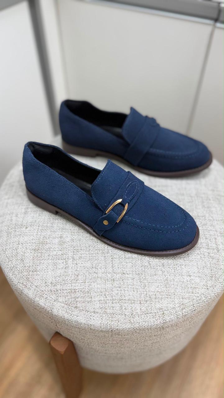 Mocassim Loafer Camurça Vitória