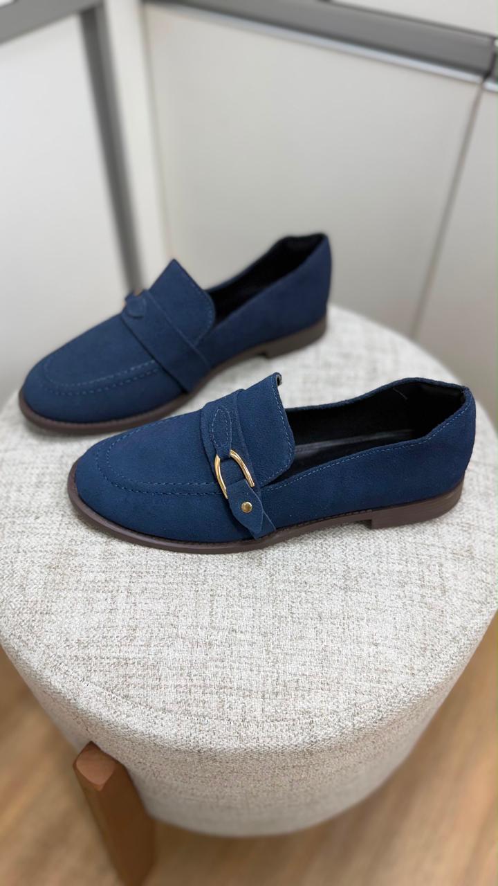Mocassim Loafer Camurça Vitória - Imagem 2