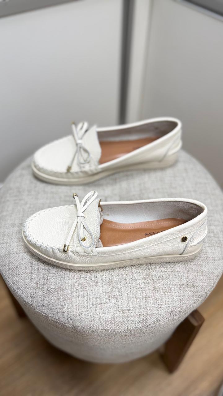 Mocassim Clássico Off White Vitória - Imagem 4